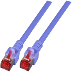 Медна пач корда Пач кабел S-FTP, категория 6, LSZH, виолетов Изберете дължина 0.50 метра