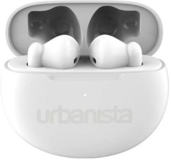 Слушалки URBANISTA AUSTRIN Bluetooth earphones black 20 hours total playtime Touch controls white