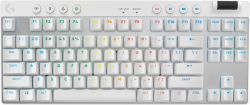 Клавиатура Геймърска механична клавиатура Logitech G Pro X TKL White Lightspeed Tactile