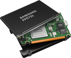 Хард диск / SSD Samsung Enterprise PM1733 EVT2, 1.92TB, 2.5", 3800 MB/s, PCIе 4.0 x4, за Сървъри