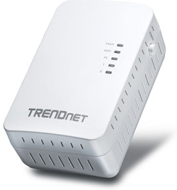 Безжично у-во TRENDnet TPL-410AP :: Адаптер Powerline точка за достъп, WiFi, 500 AV