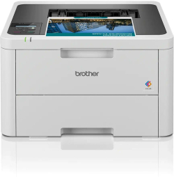 Принтер BROTHER HLL3220CWYJ1, Цветен, LCD дисплей, 256MB, 802.11 b/g/n, USB 2.0, Бял