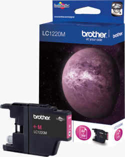 Касета с мастило Brother LC1220M - до 300 страници, Магента