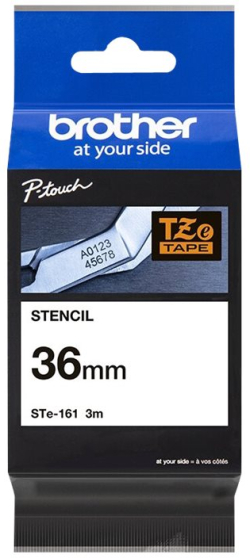 Касета за етикетен принтер BROTHER STE161 tape 36mm STENCIL TAPE