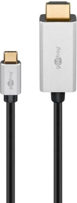 Goobay 8K USB-C към HDMI адаптер кабел — 2 метра