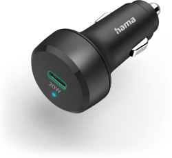 Принадлежност за смартфон Зарядно за кола USB-C, 20W, HAMA-201637
