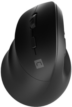 Мишка Natec Vertical Mouse Crake 2 BLUETOOTH 5.2 + 2.4GHZ BLACK 2400dpi