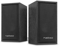 Колонки Natec Speakers Panther 6W RMS 2.0 USB, Черен