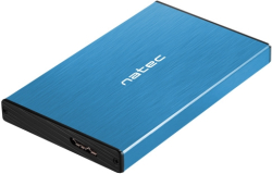 Кутия/Чекмедже за HDD Natec External HDD-SSD Enclosure Rhino Go SATA 2.5" USB 3.0 Blue