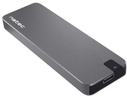 Кутия/Чекмедже за HDD Natec External SSD Enclosure Rhino M.2 NVME USB-C 3.1 GEN 2 Aluminium