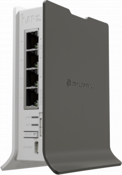 Безжичен рутер MikroTik L41G-2axD&FG621-EA hAP ax lite, LTE6, 2.4GHz, 4x10-100-1000, WiFi