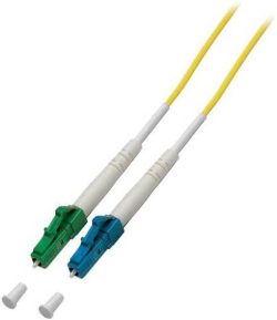 Оптична пач корда LC-АPC-LC-UPC, симплекс, сингъл мод OS2, 3 мм оптичен пач кабел Изберете дължина 2 метра