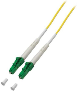 Оптична пач корда LC-APC-LC-APC, симплекс, сингъл мод OS2, 3 мм оптичен пач кабел Изберете дължина 2 метра