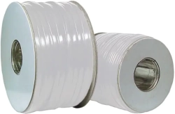 Антена/Кабел Плосък телефонен кабел, 4 жила, 100 метра ролка, светло сив