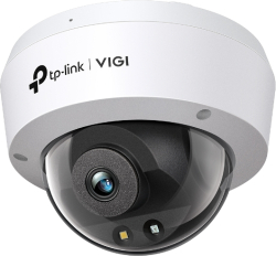 Камера TP-Link VIGI C250, 5 MP, 2880x1620, 2.8 mm, F 1.6, 1 - 30 fps, IR 30м, 52 dB, PoE