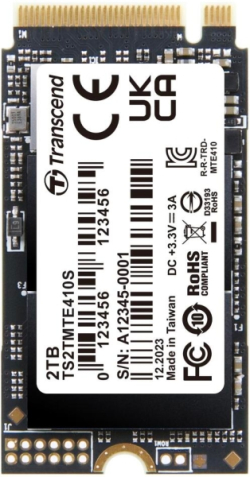 Хард диск / SSD Transcend 2TB, M.2 2242, PCIe Gen4x4, NVMe, 3D TLC, DRAM-less