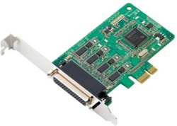 Мрежова карта/адаптер PCIe карта към сериен порт, 4 порта RS-232-422-485, без кабел