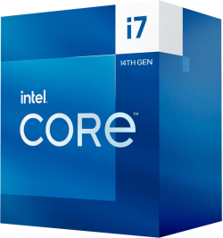 Процесор Intel Core i7-14700F, 20 ядра, LGA1700, 2.10 - 5.40 GHz, 33 MB Intel Smart Cache, 65 W