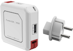 Принадлежност за смартфон Allocacoc PowerUSB HUB 9302 стенно зарядно, 4 x USB-A, 1 х Micro-USB, 5V, бяло