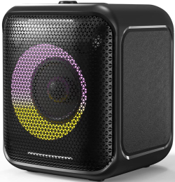 Bluetooth Колонкa F&D PA100, 40 W, USB 2.0, Bluetooth 5.0, 4000mAh, RGB, IPX4, Черен