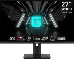 Монитор MSI G274QPF 27" 2560x1440, 400 nits, 170Hz, 1ms, HDMI, DP, USB- Type-C, VESA
