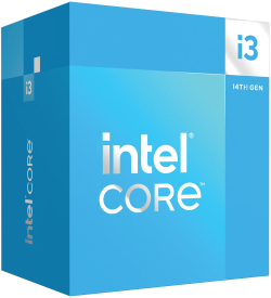 Процесор Intel Core i3-14100F, 4 Cores, 8 Threads, 2.5 - 4.7 Ghz, 12MB Intel Smart Cache, BOX