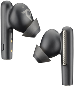 Слушалки HP Poly Voyager Free 60, Eartips 2 броя, Черен