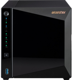 Мрежов сторидж (NAS/SAN) Asustor AS3304T_V2, 4 bay NAS, Realtek RTD1619B, Quad-Core, 1.7GHz, 2GB DDR4