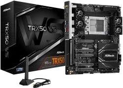 Дънна платка ASRock TRX50 WS, 4х DDR5 7600 MHz, 10000 Mb/s, Bluetooth V5.2, 802.11aх