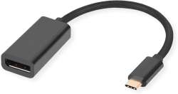 Кабел/адаптер VALUE S3215-10 :: Адаптер USB Type C - DisplayPort, v1.2, M-F