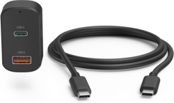 Продукт Захранване за лаптоп за кола HAMA, USB-C, (PD), 5-20 V- 65 W