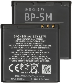 Батерия за смартфон BP-5M батерия за телефон Nokia, 3.7V, 900mAh