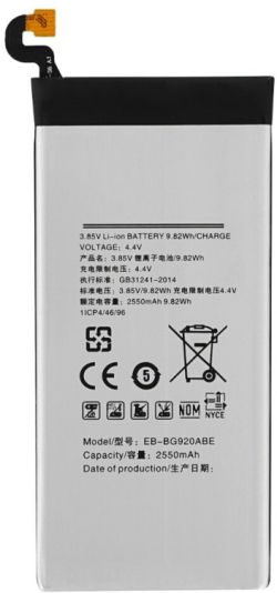 Батерия за смартфон EB-BG920ABE Samsung Galaxy S6, 3.85V, 2550mAh