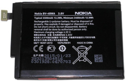 Батерия за смартфон BV-4BWA Nokia Lumia 1320, 3.8V, 3400mAh