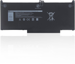 Батерия за лаптоп Dell, 4 клетки, 7.6V, 55Wh, Заместител