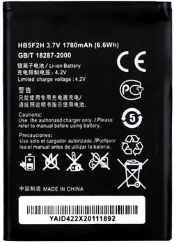 Батерия за смартфон HB5F2H батерия за телефон Huawei E5372, 3.7V, 1780mAh