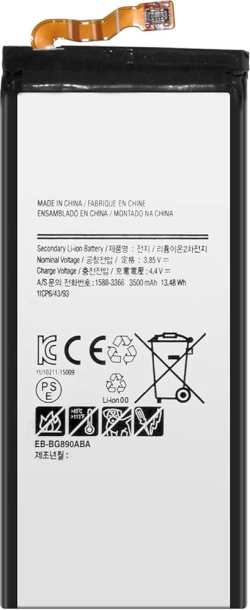 Батерия за смартфон BG-890ABA батерия за телефон Samsung Galaxy S6 Active, 3.85V, 3500mAh