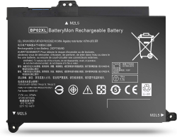 Батерия за лаптоп HP, 2 клетки, 7.7V, 33Wh, Заместител