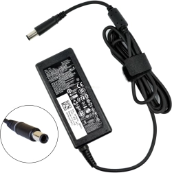 Заряднo за лаптоп Dell, 65W/19.5V/3.34A, букса - 7.4mm 5.0mm