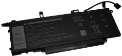 Батерия за лаптоп Dell, 4 клетки, 7.6V, 52Wh, Оригинална