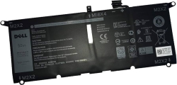 Батерия за лаптоп Dell, 4 клетки, 7.6V, 52Wh, Оригинална
