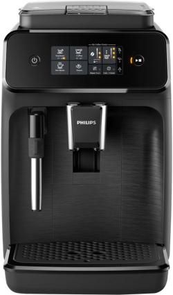 Кафемашина Philips Series 1200, автоматична еспресо машина, 1800 мл, 1500 W,черна