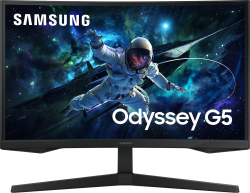 Монитор Samsung 27CG552 Odyssey G5 27" 2560x1440, VA, 1ms, 165Hz, HDMI, DP,извит