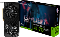 Видеокарта Gainward GeForce RTX 4070 Super Ghost, 12GB GDDR6X, 192 bit, 1x HDMI 2.1,3x DP 1.4a