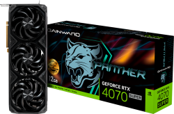 Видеокарта Gainward GeForce RTX 4070 Super Panther OC, 12GB GDDR6X, 3x DP 1.4a, 1x HDMI
