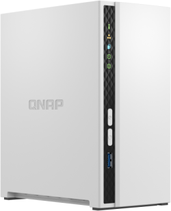 Мрежов сторидж (NAS/SAN) QNAP TS-233-EU, 2x 3.5" , 2GB RAM, Cortex-A55, 2x USB 2.0, 2x RJ45, RAID 0/RAID 1