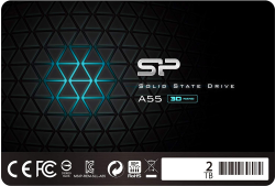 Хард диск / SSD Silicon Power Ace A55, 2TB, 2.5", 560 MB/s, SATA 3 6Gb/s, 3D NAND flash