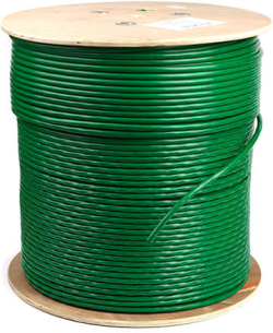 Инсталационен LAN кабел LAN кабел cat.6А Shielded Solid 4x2x23AWG U/FTP, STABLE, макара 500м