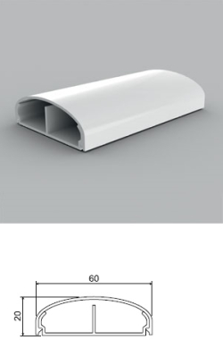 PVC кабелен канал LE 60х20 мм