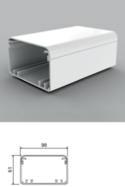 PVC кабелен канал EKE 100х60 мм